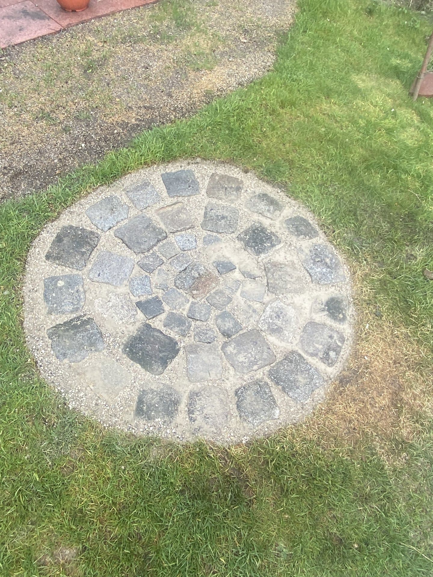 Feuerstelle im Garten